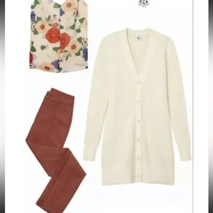 🌸 Cabi New NWT Book Club Cardigan #4099 Ivory Large
